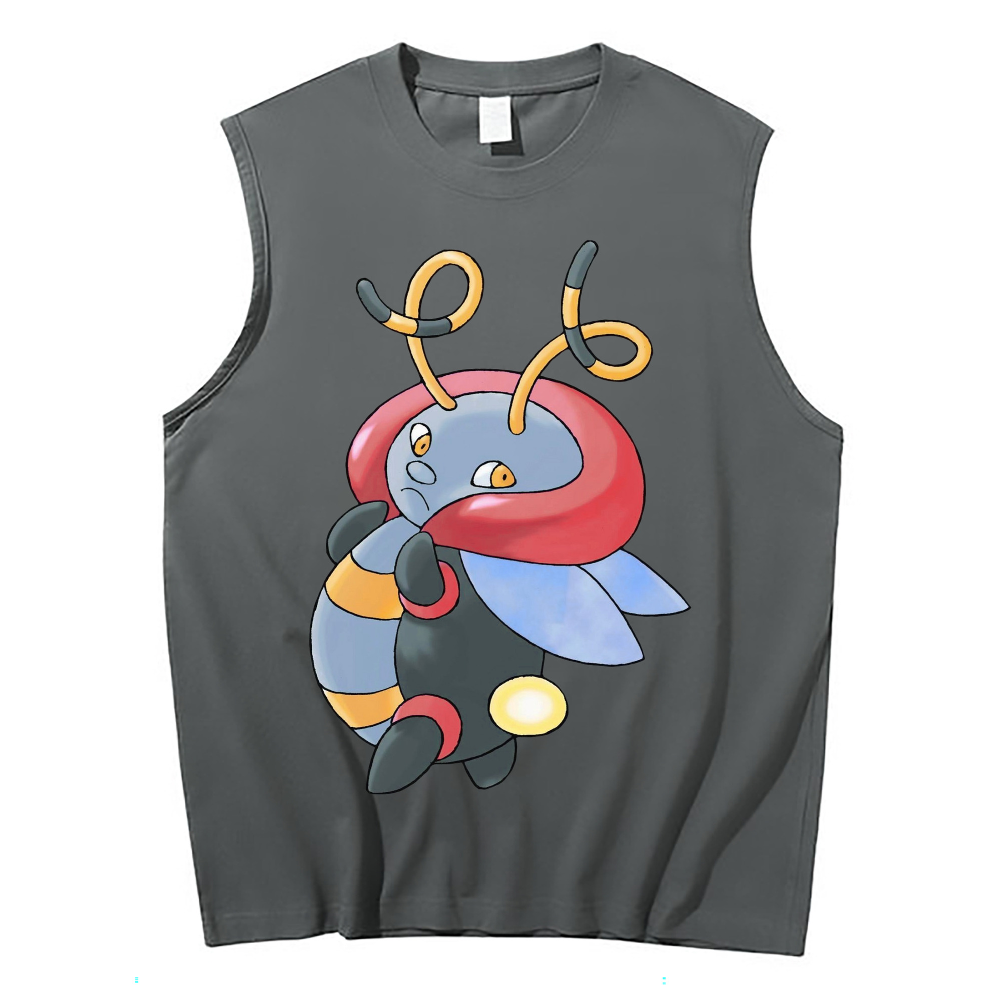 （画像用） ポケットモンスター Pokémon コットン100％タンクトップ（フロントプリント）